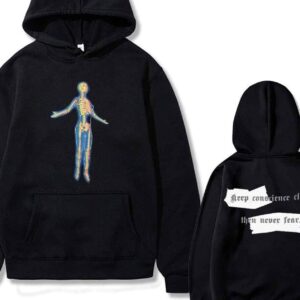 Creativity Colorful Design Skeleton , Multiple Color Comfortable Pullover Hoodie Product Photo 1